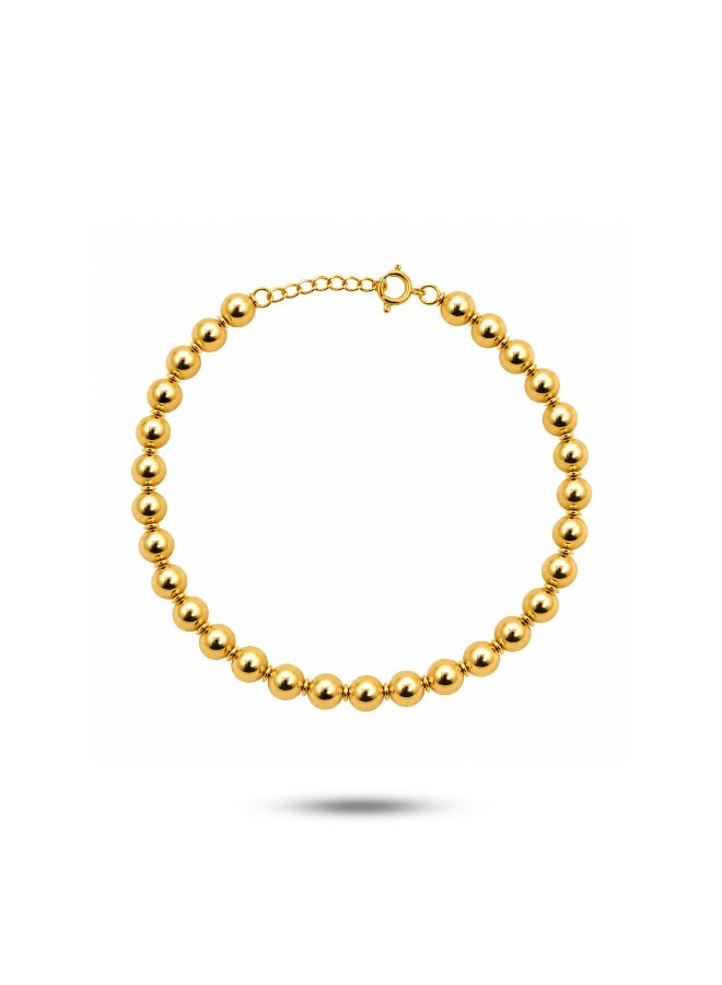 Ruby Art Gold 18K real Gold Bracelet for women ,cutting design - 2.47  Gram - Image 1