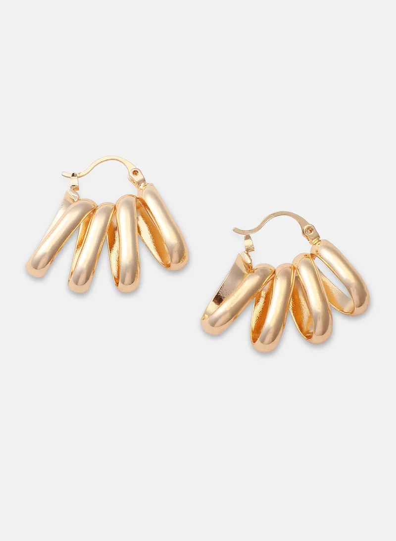 Sohi  Multi Loop Drop Earrings for Women | Best Price UAE