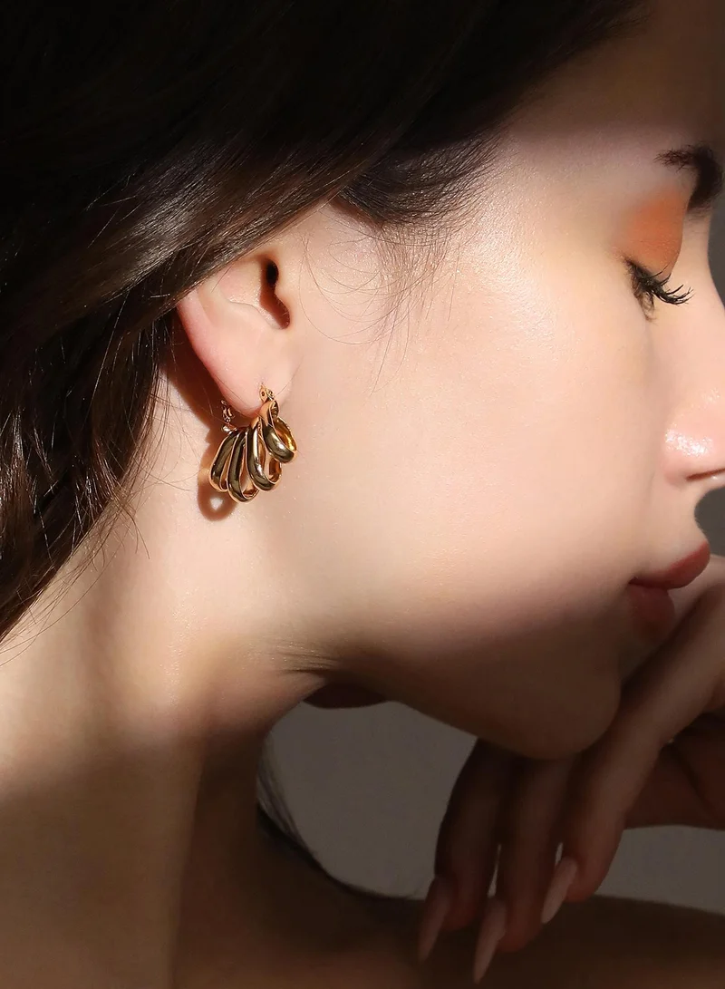 Sohi  Multi Loop Drop Earrings for Women | Best Price UAE