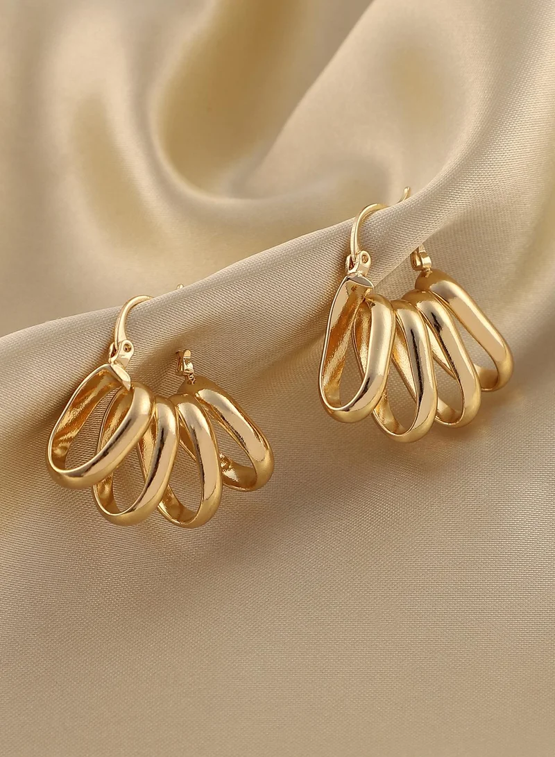 Multi Loop Drop Earrings