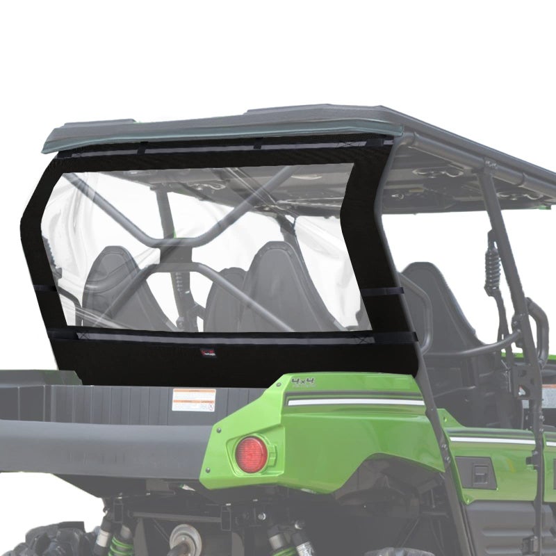 لوحة الغبار الخلفية الناعمة StarknightMT TERYX متوافقة مع كاواساكي TERYX 4 800 2013-2025 ملحقات زجاج خلفي مضادة للغبار ومقاومة للمطر