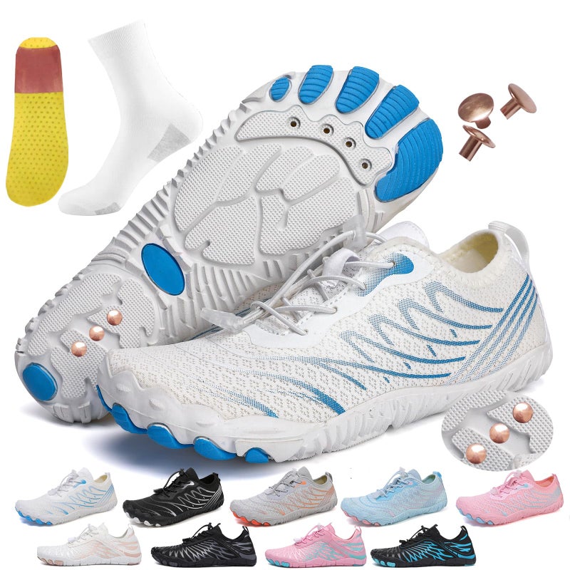 AddBili Grounding Shoes These CopperGrounded Barefoot Shoes are Effectively grounding Soft and Comfortable 1 WHITE44