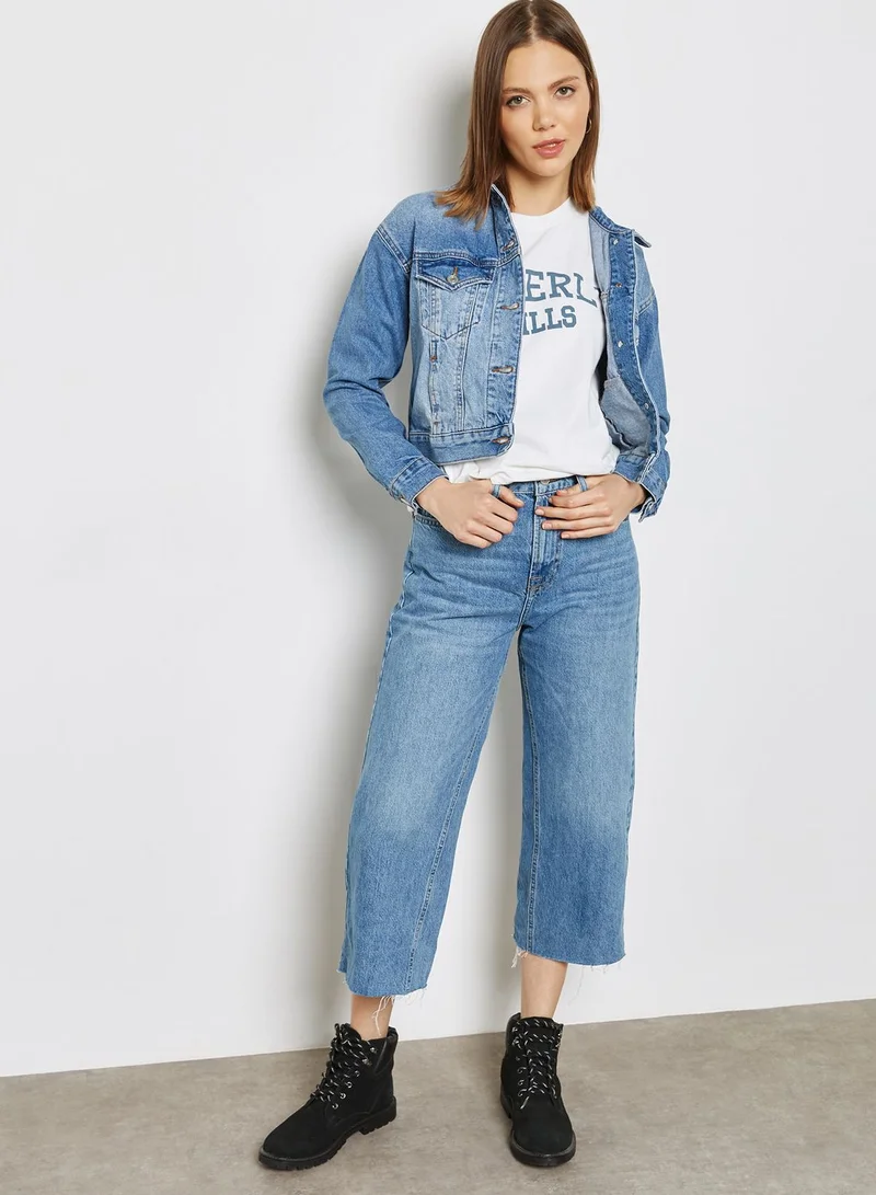 TOPSHOP Slogan T-Shirt