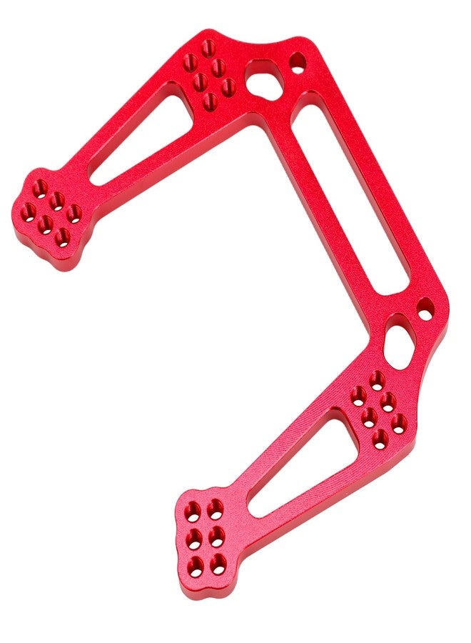 POLANTA Aluminum Alloy Front Shock Tower Upgrade Part Compatible with Slash 2wd Rustler Bandit Stampede, Replace 3639 (Red) - Image 3