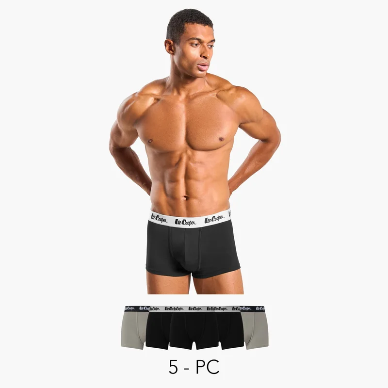 Lee Cooper Set of 5 - Lee Cooper Trunk Briefs with Elasticated Waistband