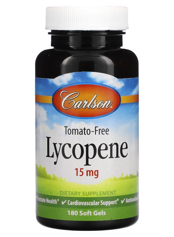 Lycopene 15 mg 180 Soft Gels
