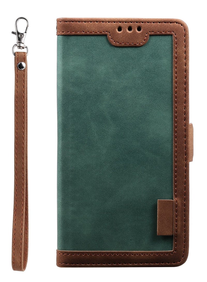 Suteni Waist Band Flip Cover Card Slots Leather Phone Case for Samsung - Image 1