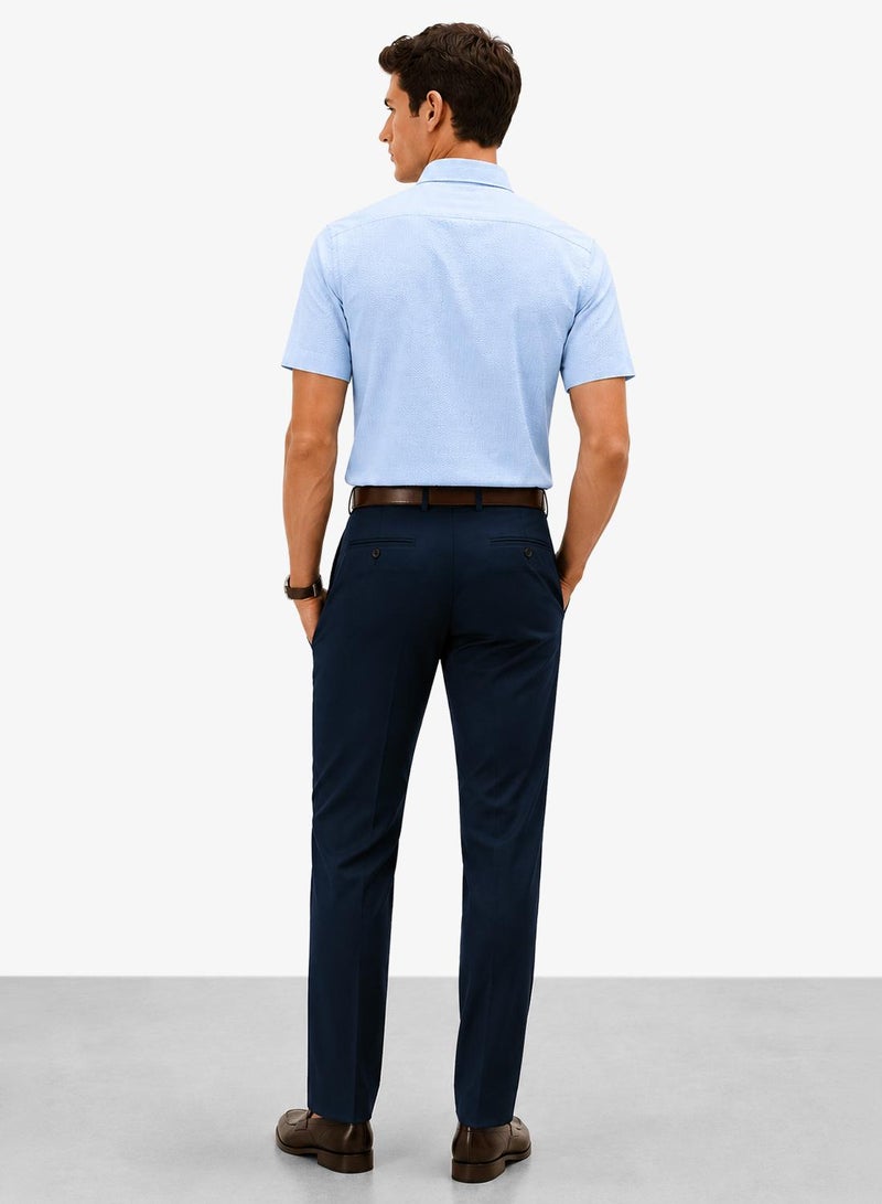 TOMMY HILFIGER Regular Fit Seersucker Short Sleeve Shirt - Image 2