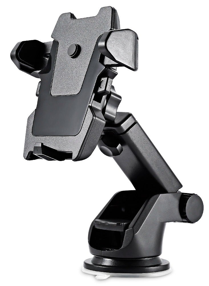 حامل هاتف للسيارة، دوران 360 درجة قابل للتعديل ومحمول، حامل للهاتف المحمول - Image 1