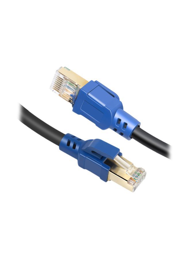 نيبمينينت كابل شبكة إيثرنت Cat8 من النحاس عالي الجودة أزرق - Image 1