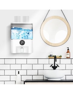 Excefore Automatic Mouthwash Dispenser Touchless, Wall Mounted Mouthwash Pump Dispenser, with 4 Adjustable Dispensing Levels, 500mL/17.60oz for Bathroom Kids and Adults  - Image 2