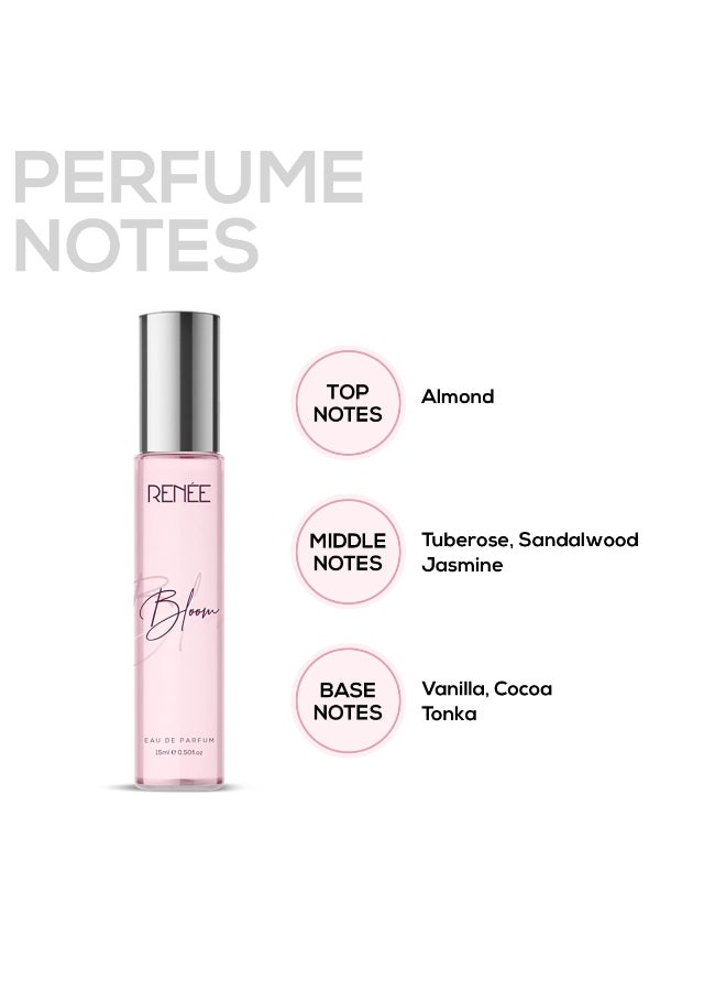 RENEE Womens Luxury Perfume Gift Set Combo Pack of 4 Eau De Parfum 15ml Travelsize Bottles Long Lasting Scents of Floral Fruity Spicy Notes - Image 4