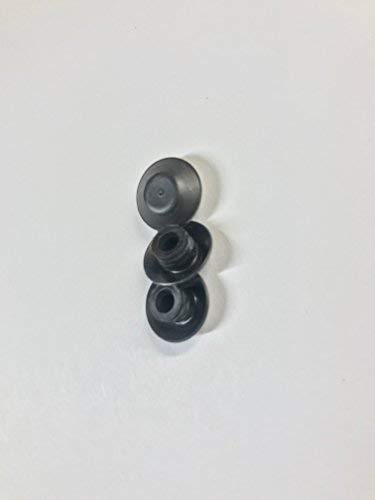 Caplugs 1/4" (0.25 inch) Flush Mount Black Plastic Body and Sheet Metal Hole Plug - Qty 25 - Image 5