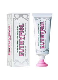 Euthymol EUTHYMOL Whitening Toothpaste (3.7fl oz) - Stain Removal in 2 Weeks, Long-Lasting Freshness for Sensitive Gum & Teeth. Bad Breath, Cavity Prevention. Recyclable Aluminum Tube  - Image 1