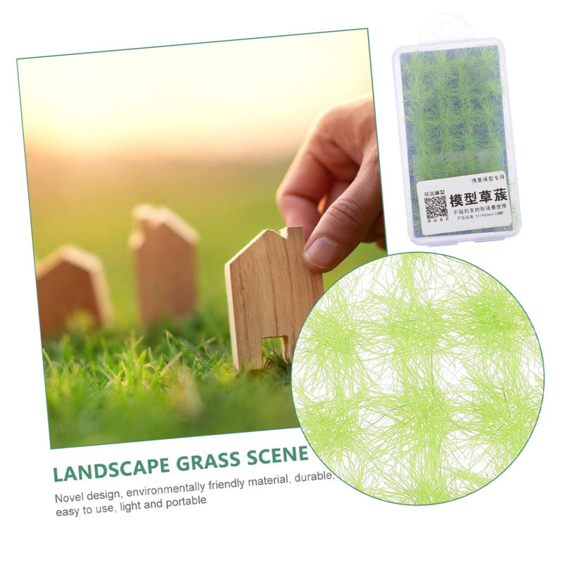 Static Grass for Miniature Scenery Realistic Grass Clusters for Dioramas Model Railroads - Image 5