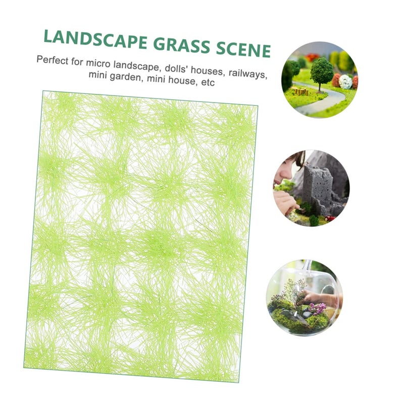 Static Grass for Miniature Scenery Realistic Grass Clusters for Dioramas Model Railroads - Image 3