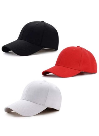 Red, black and white