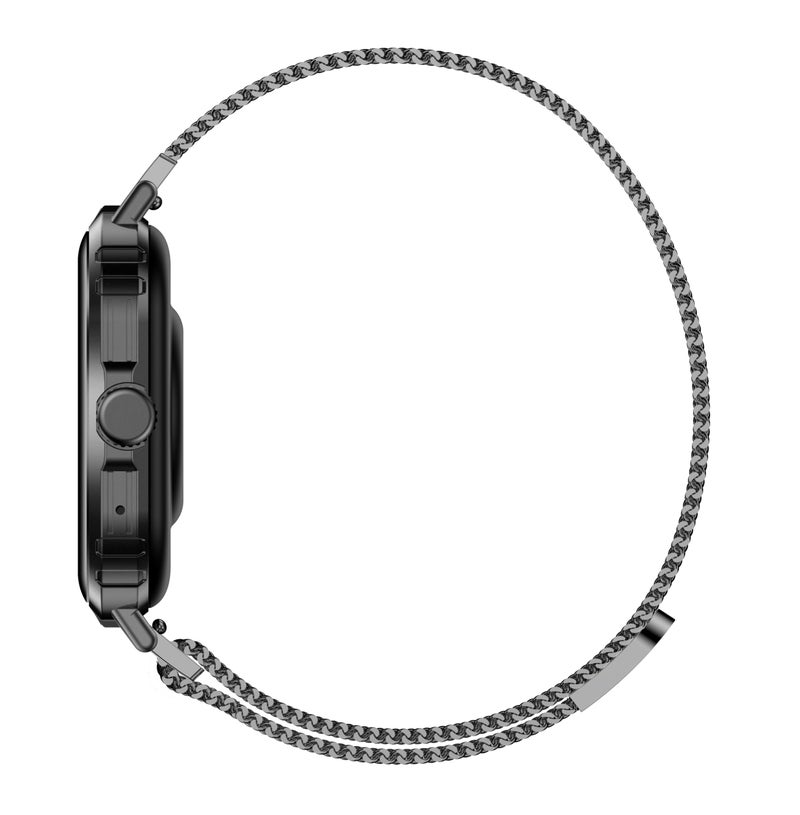 TIMEX iConnect Go+ 1.83"(4.64 cm) Display with Metallic Body and BT Calling Smartwatch for Unisex - TWIXW1002T - Image 2