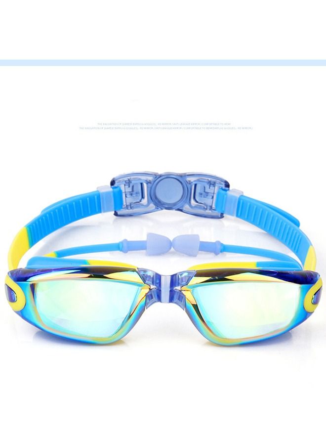 Taiahiro 5 in 1 Kids Swimming Suits,Boys and Girls Swim Goggles Nose Clip Earplugs Swimming Cap Set - Image 3