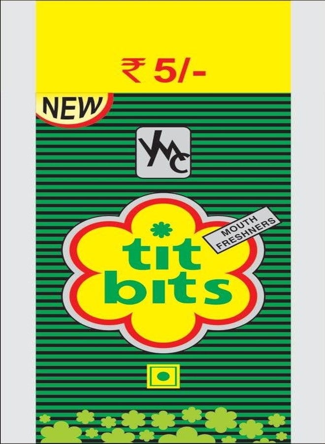 Titbits Digestive Hygiene Zipper Mouth Freshener Pack - Paan Flavor (24 pcs per pack, Pack of 3) with 3 Hangers - Image 2