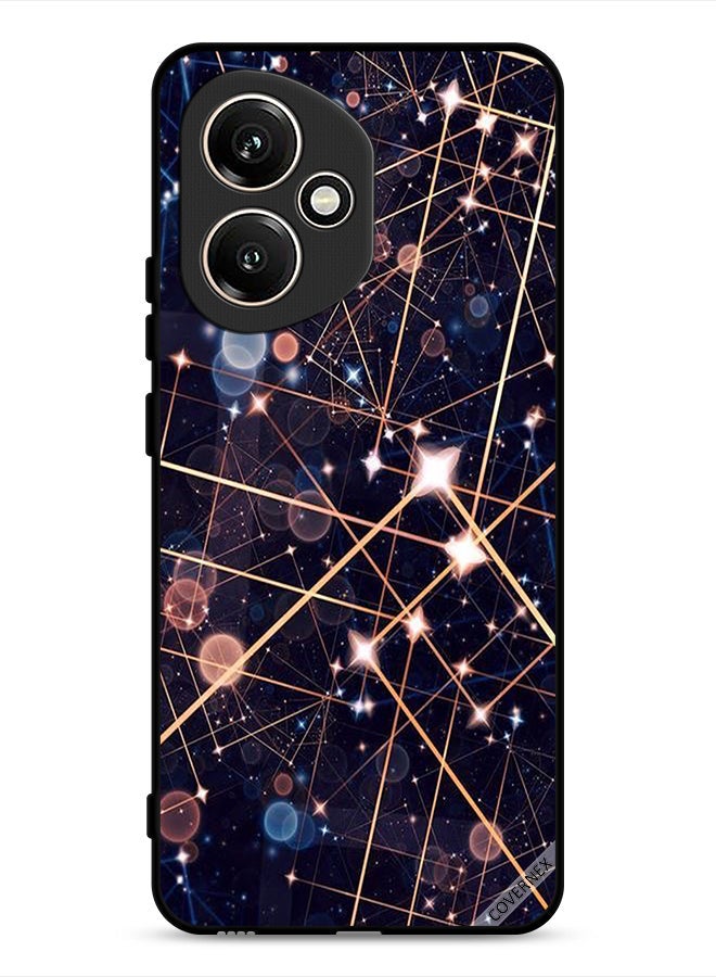 Covernex غطاء حماية Honor 400 بنمط منحنيات الإضاءة - Image 1