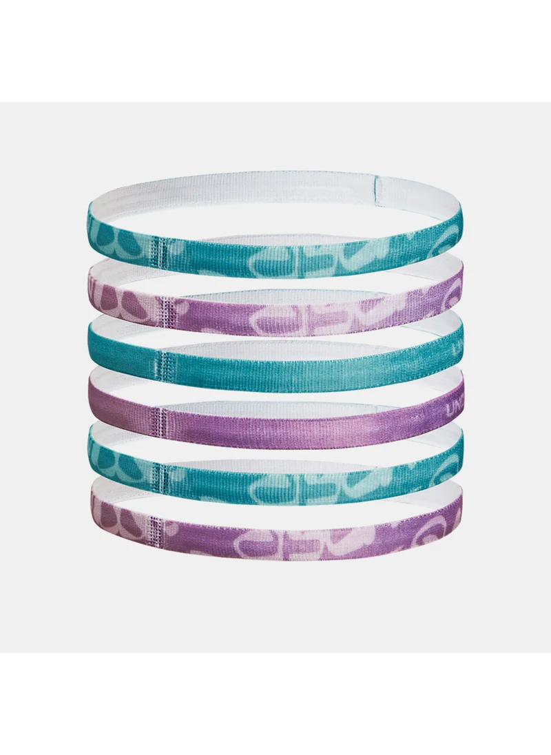 UNDER ARMOUR Kids' Graphic Headbands - 6 Pieces (Younger and Older Kids)