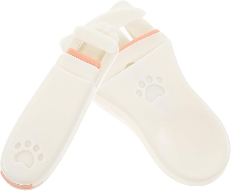 PATKAW 2pcs Portable Small Eyelash Curlers Eyelash Clamps Cosmetic Lash Styling Curler for Travel and Daily Makeup Accessories - Image 1