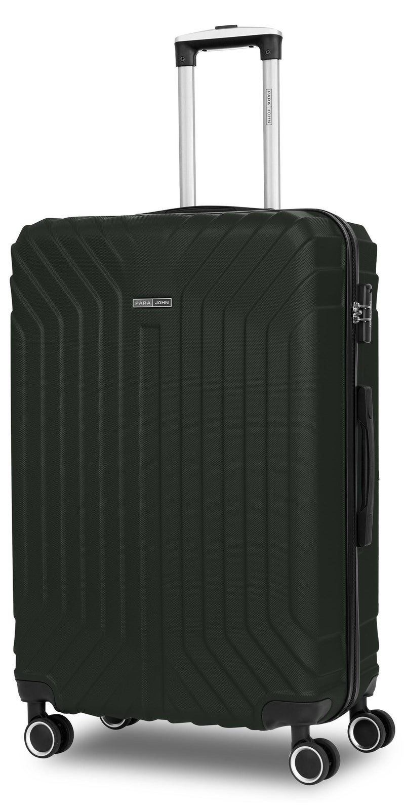 PARAJOHN Winso Cabin Size Lightweigh ABS Hardside Spinner Luggage Trolley -20 Inch | Carrying 10KG 4-Wheel Hardshell Suitcase-Army Green - Image 1