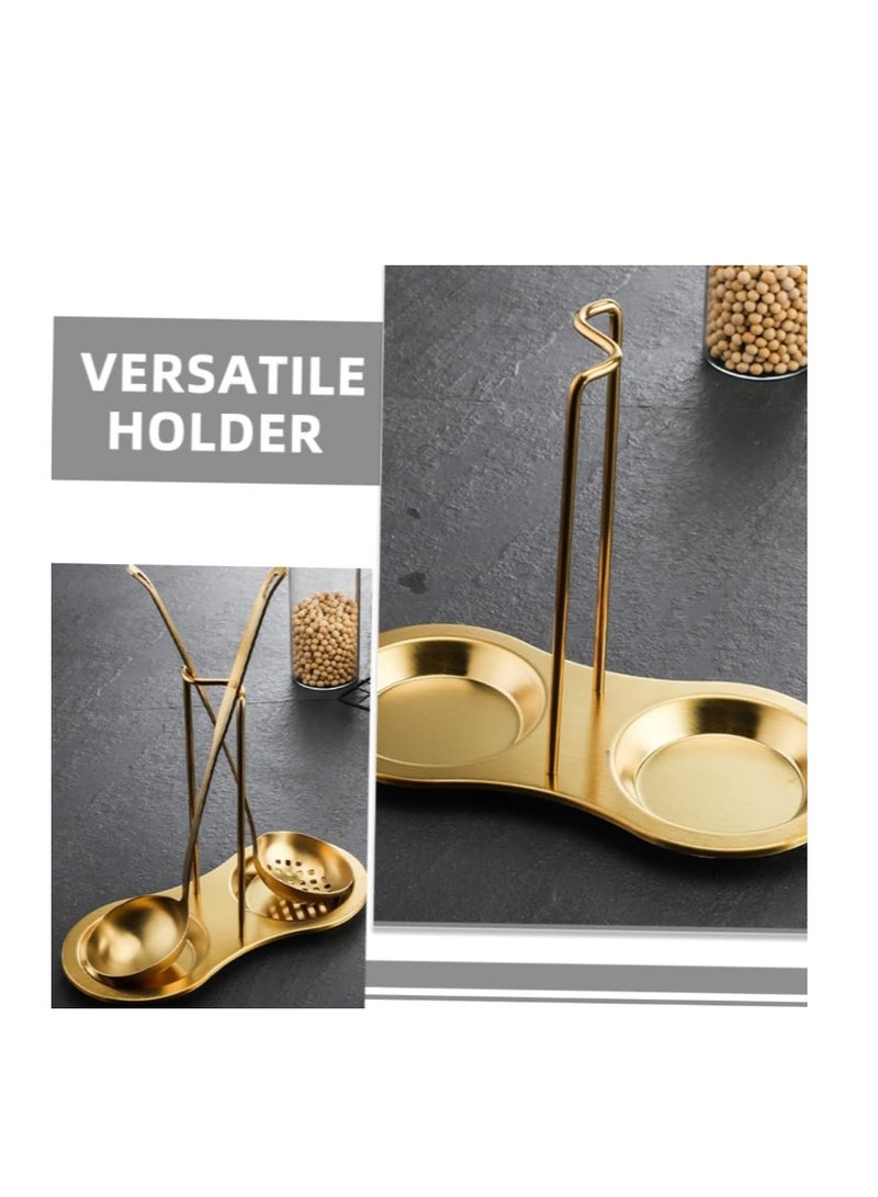 Stainless Steel Spoon Rest for Kitchen Utensils Ladle Holder for Stove Top Dishwasher Safe Organizer for Cooking Spoons and Utensil Rack - Image 5
