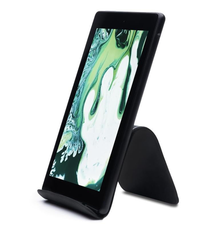 حامل الهاتف القابل للتعديل AirGLO Flex Flap - محمول للسفر، المنزل، المكتب، السرير، جهاز المشي، iPad، التابلت