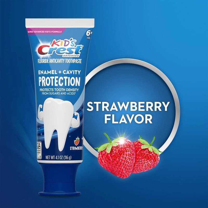 Crest Kids Enamel Cavity Protection Toothpaste 41oz Pack of 3 - Image 4