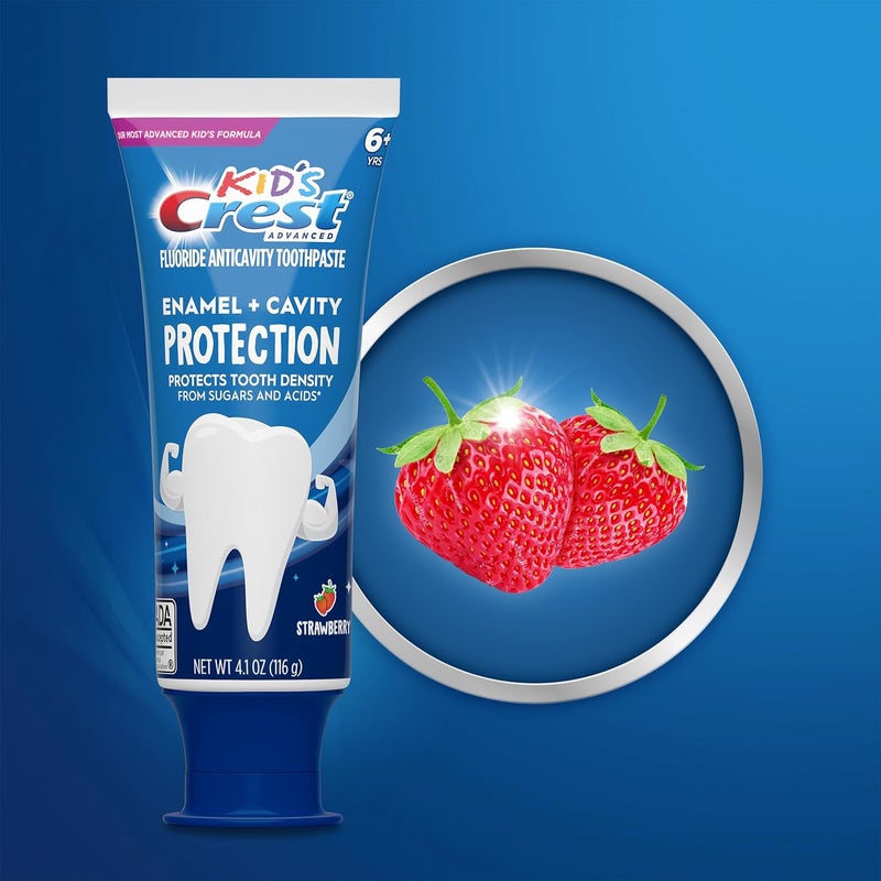 Crest Kids Enamel Cavity Protection Toothpaste 41oz Pack of 3 - Image 5