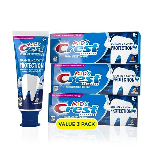 Crest Kids Enamel Cavity Protection Toothpaste 41oz Pack of 3 - Image 1