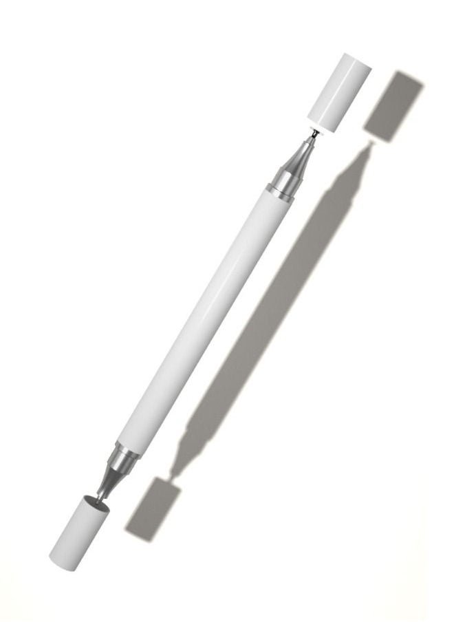 Generic - 2-in-1 Stylus Pen and Ballpoint Pen, Compatible with Apple, Android , Tablet/All Touch Devices，for Drawing Clips Office Notes - Image 1