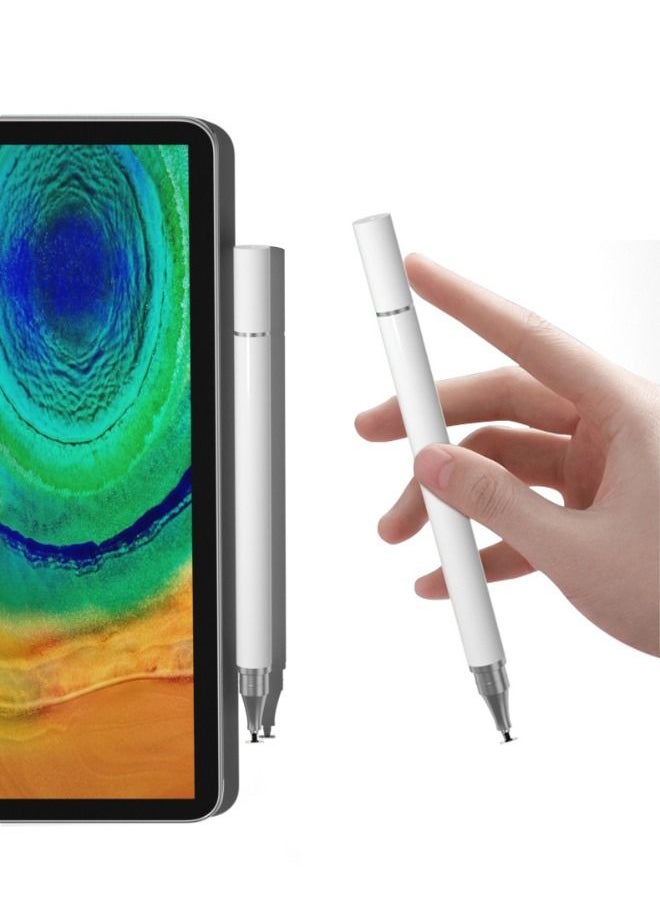 Generic - 2-in-1 Stylus Pen and Ballpoint Pen, Compatible with Apple, Android , Tablet/All Touch Devices，for Drawing Clips Office Notes - Image 1