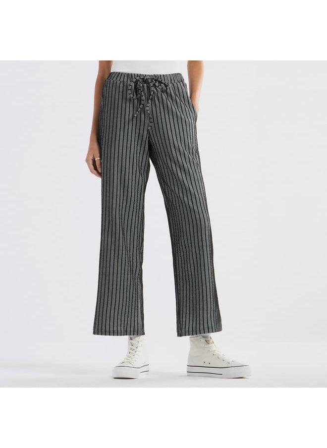 Splash FAV Striped Pants with Drawstring Closure  - Image 1