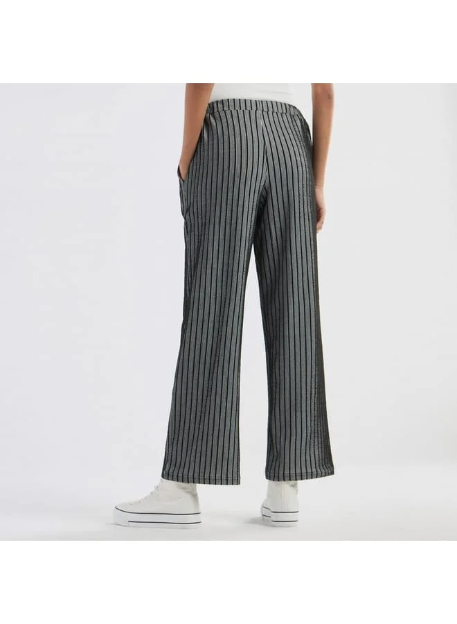 Splash FAV Striped Pants with Drawstring Closure