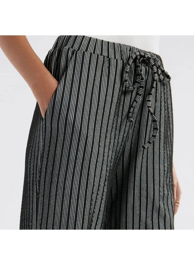 Splash FAV Striped Pants with Drawstring Closure