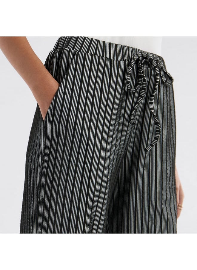 Splash FAV Striped Pants with Drawstring Closure  - Image 4