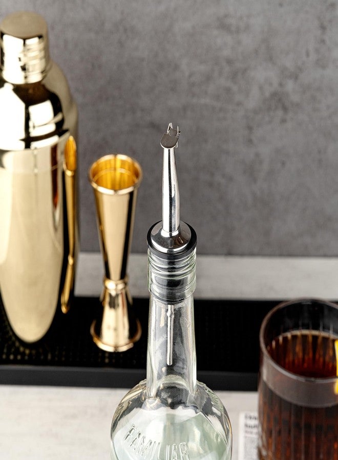 ريستورنت وير صبّاب سريع للمشروبات من ريستورانت وير بار لوكس، مقاس 4.3 × 1 × 1 بوصة، صبّاب زجاجات متين بتصميم مخروطي، متعدد الاستخدامات وسريع الصب، فوهة صب من الفولاذ المقاوم للصدأ، مانع لتسرب الهواء - Image 3