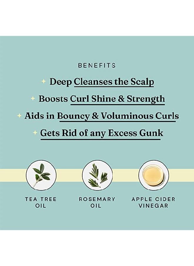 Fix My Curls - Cleanse & Condition Bundle with Cleansing Shampoo & Hydrating Conditioner for Curly and Wavy Hair Sulphate & Silicone Free Enriched with Apple Cider Vinegar and Shea Butter CG Friendly (250gm Each) - Image 1
