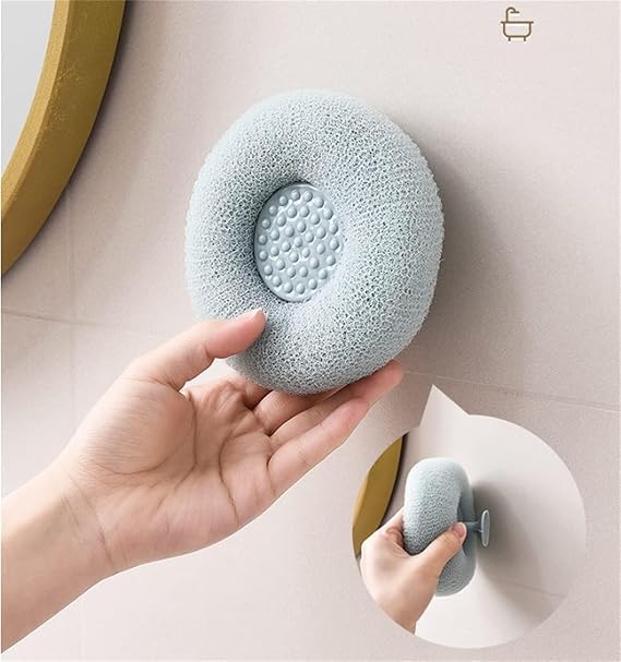 Cyrox Super Soft Bath Sponge Flower Bath Ball Shower Skin Cleaning Tool Loofah Bath Sponge Cleaning Brush Scrubber (1Pcs) - Image 4