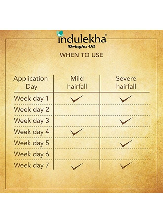 INDULEKHA زيت إندوليكا برينغا للعناية بالشعر 100 مل (عبوة من 2) - Image 5