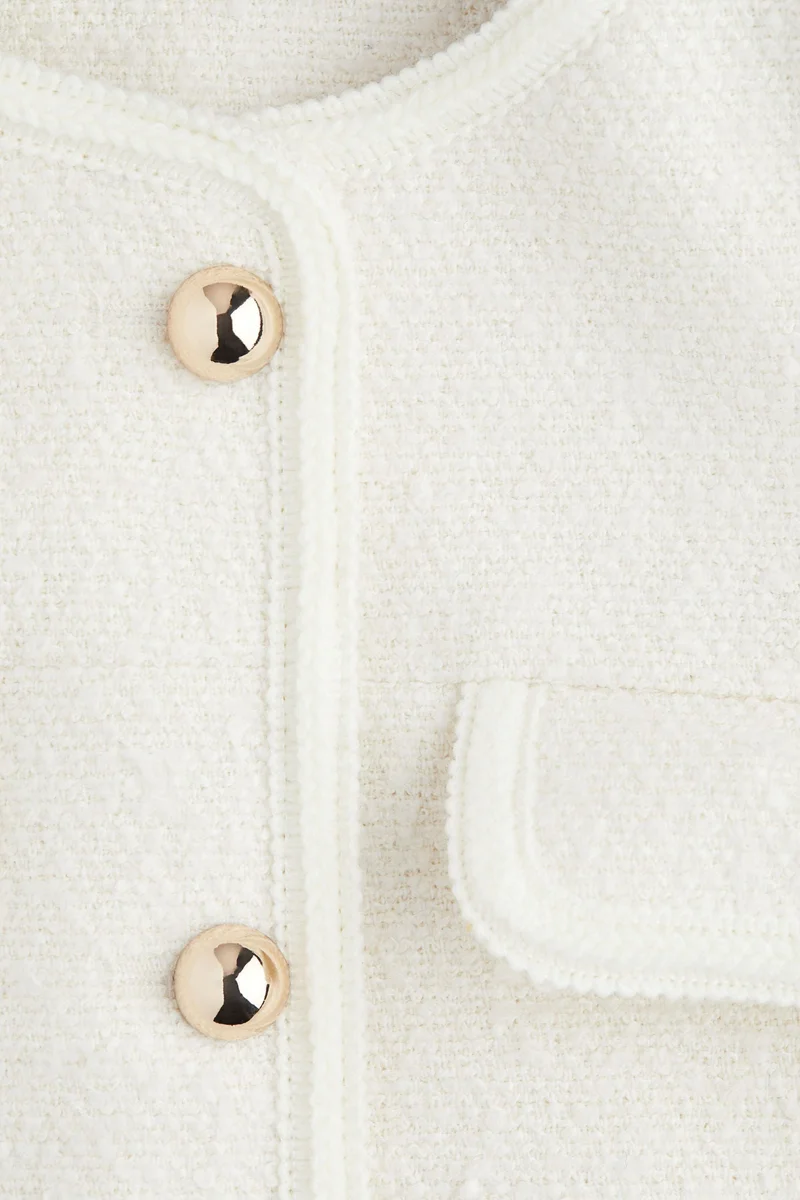 H&M Bouclé waistcoat