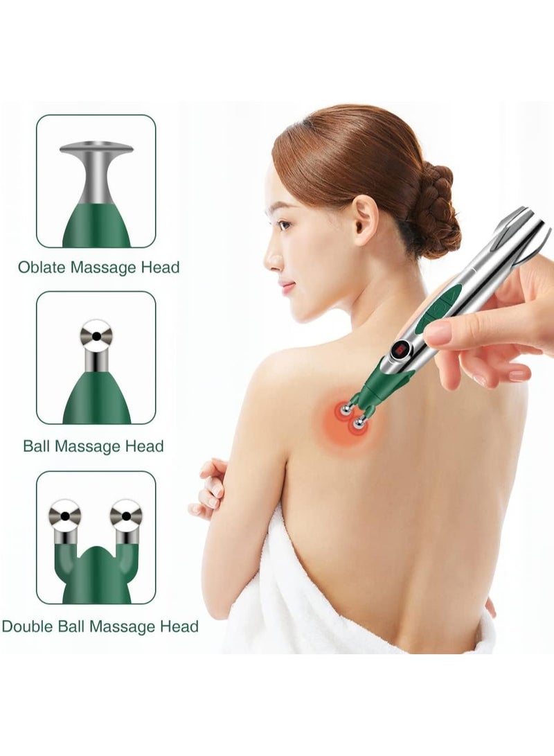 DubaiGallery Muscle Pain Relief Massage Pen Electric Pulse Acupuncture Acupoint Health Care - Image 4