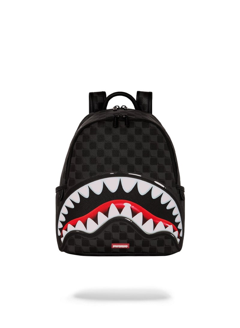 SPRAYGROUND SHARKS IN PARIS BALLOON BLACK SAVAGE BACKPACK - Image 1