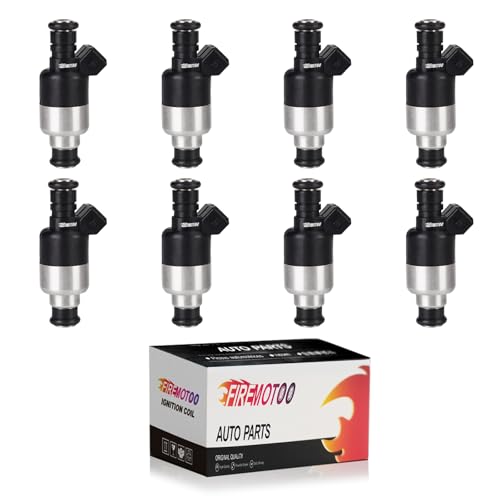 FIREMOTOO Fuel Injectors Pack of 8 6 Holes for Chevy Camaro Caprice Corvette Impala for Cadillac Fleetwood for Buick Roadmaster for Pontiac Firebird 57L V8 1994 1995 1996 1997 - Image 1