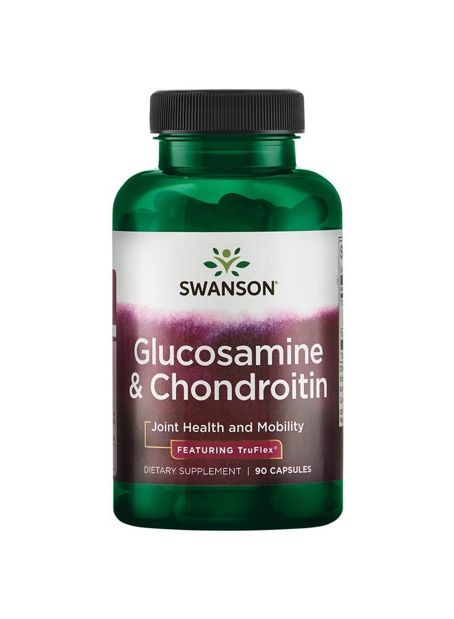 SWANSON Glucosamine & Chondroitin Nutrition Supplement Promoting Joint Integrity Movement & Flexibility Supporting Daily Joint Maintenance (90 Capsules 900Mg Each) - Image 1
