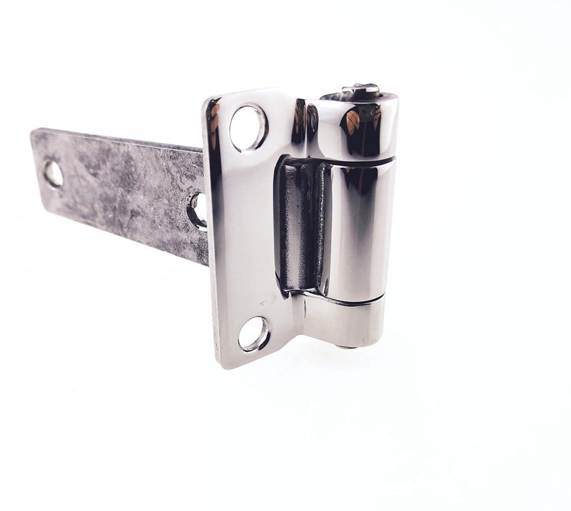 NRC&XRC 2Pack Stainless Steel 304 T-Shape Door Hatch Hinge 5.4”(135mm) for Container Vans Caravans Polish Marine Boat Hardware Counter Back Flap Hinges - Image 4