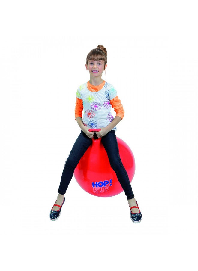 Gymnic جيمنيك / كرة القفز 55 22 بوصة، حمراء - Image 1